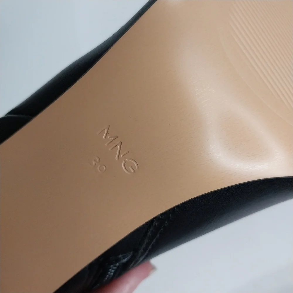 Mango Botin Ankle Boot, NWT,‎ Size 39|US 8.5
